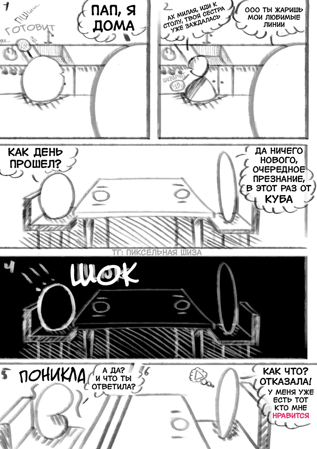 Страница 2 главы 2.00 - Этот глупый куб не понимает мечту девочки круга